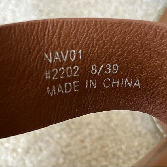 Seven7 T-Strap Faux Leather Flip Flops Sandals-Brown/Black-Women’s 8-Casual-Boho - Picture 10 of 11